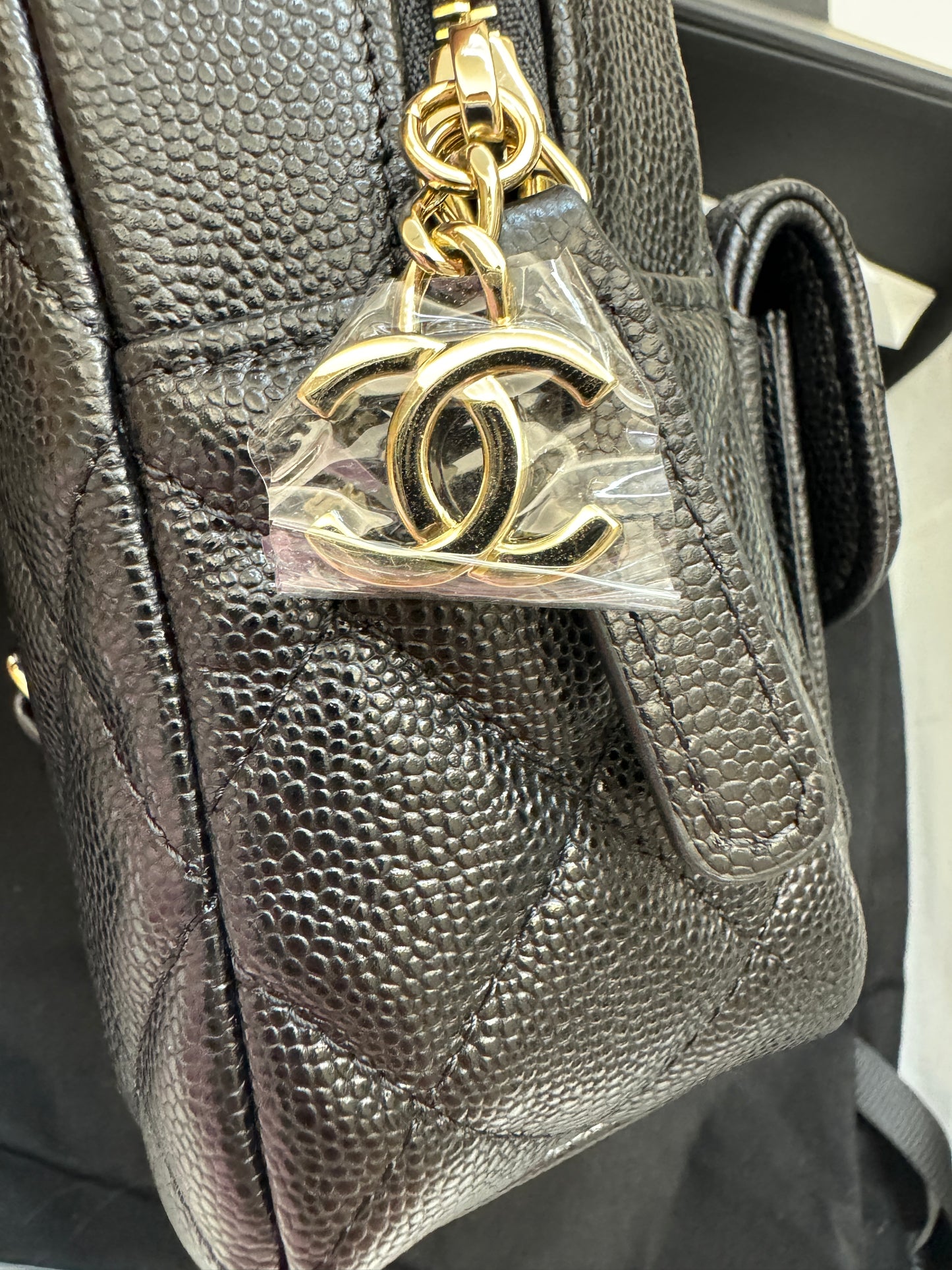 CHANEL 24C 小書包 黑色