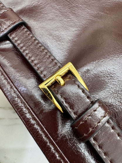 PRADA Bonnie XL Dark Brown (Lux Soft)