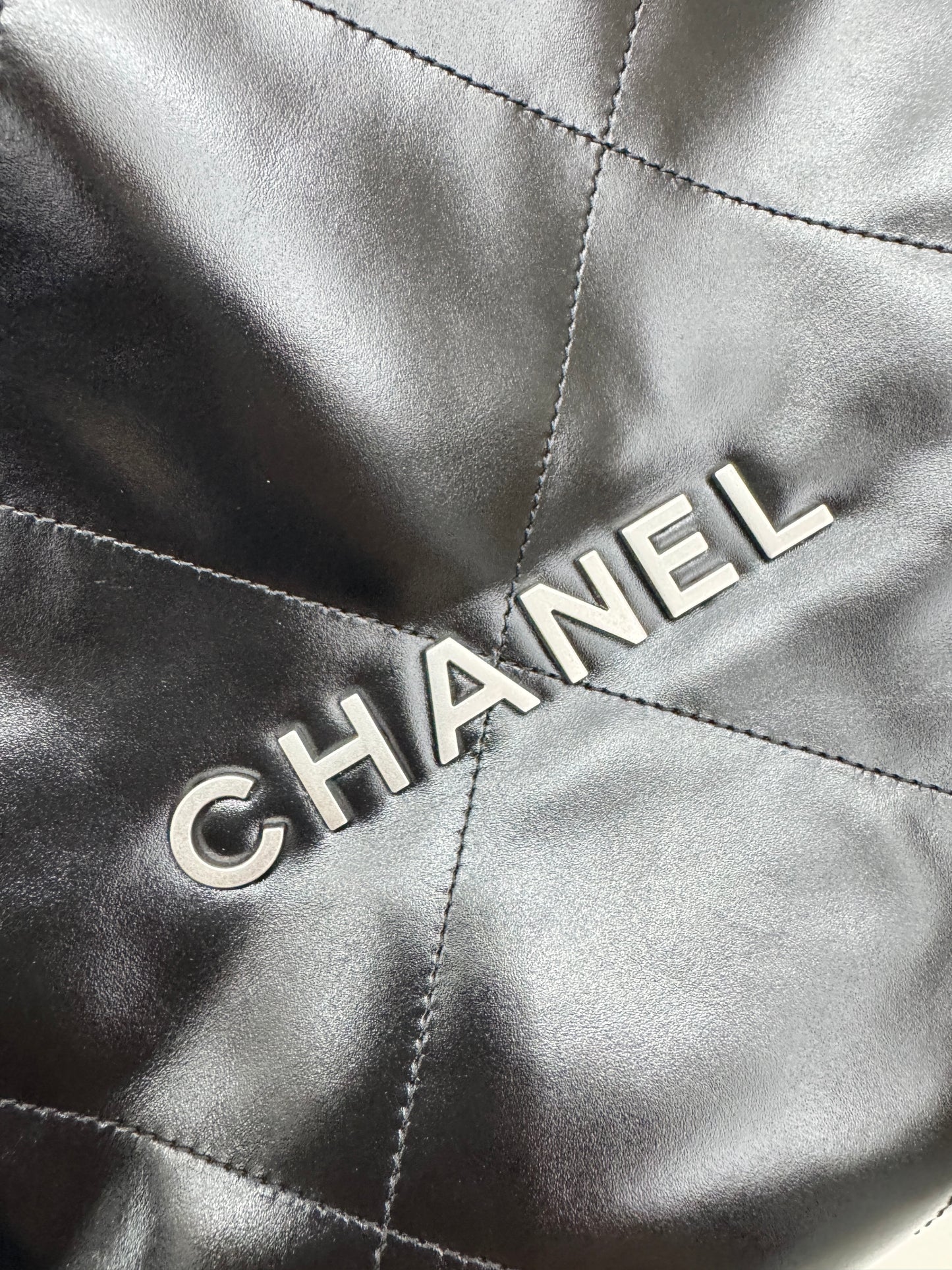 CHANEL 22Bag Backpack 黑銀 Black PHW