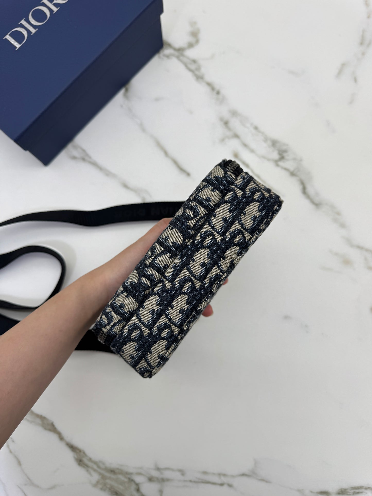 DIOR Zipped Pouch with Strap