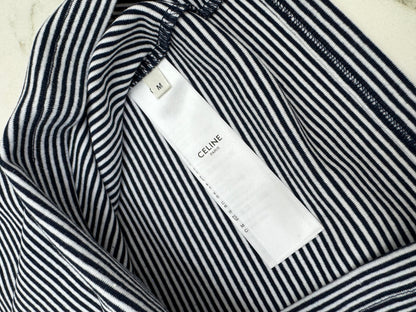 CELINE 海軍藍條紋背心