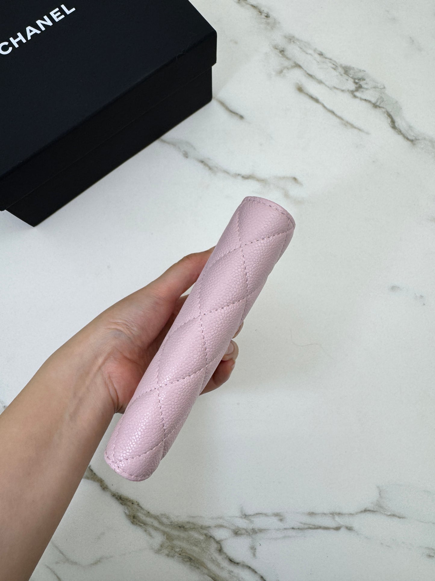 CHANEL Passport Holder 粉紅色