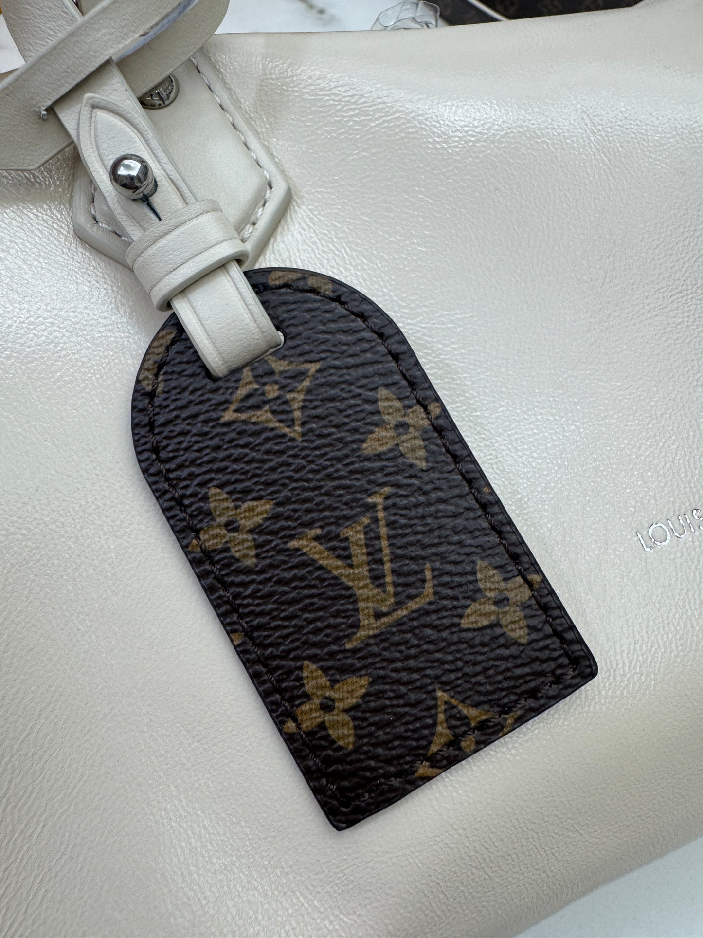 LV Speedy Cargo Vibe 白色油臘皮