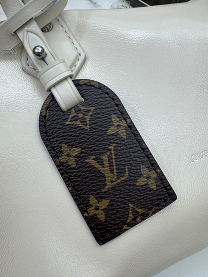 LV Speedy Cargo Vibe 白色油臘皮