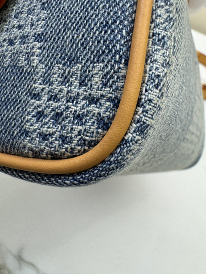 LV Nano Speedy 棋盤格牛仔