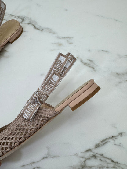 DIOR J’adior Slingback 裸粉鏤空