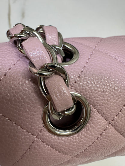 CHANEL CF23 牛皮 干燥玫瑰粉24P