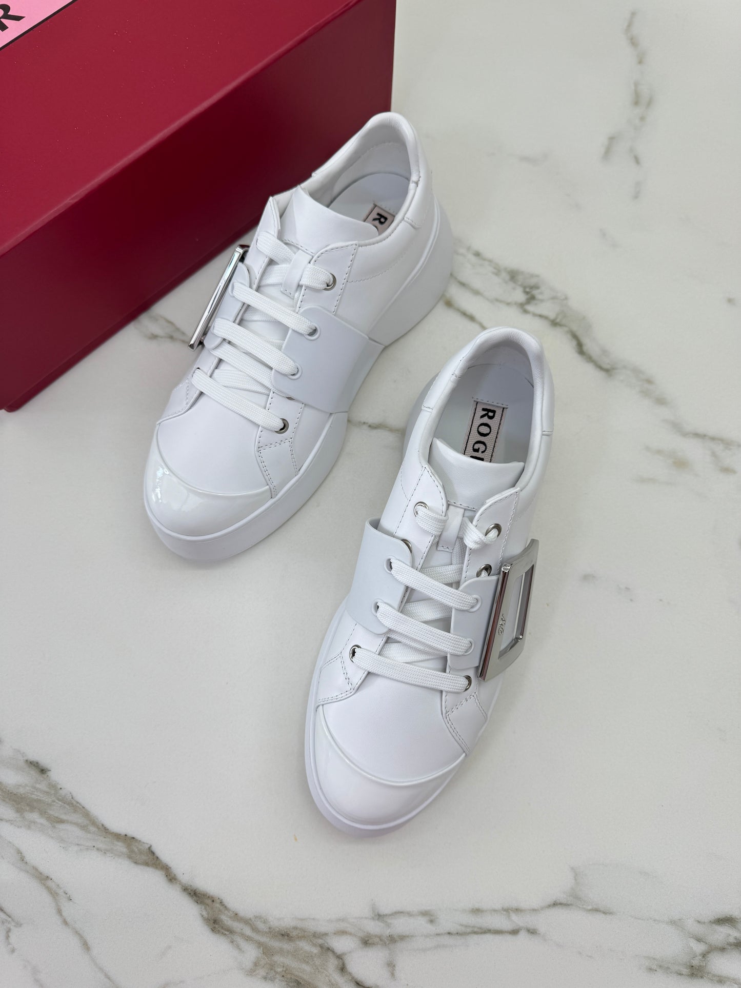 RV 厚底小白鞋 Viv Skate Sneakers