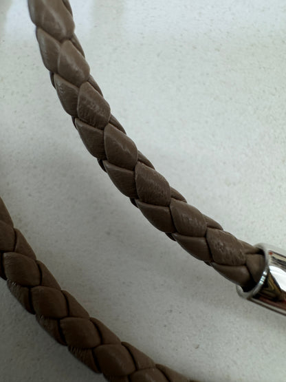 HERMES Glenan Double Tour 大象灰銀扣