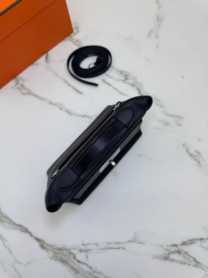 HERMES Mini 2424 黑銀