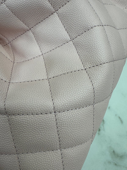 CHANEL 25Bag 粉紅色荔枝牛皮 Small