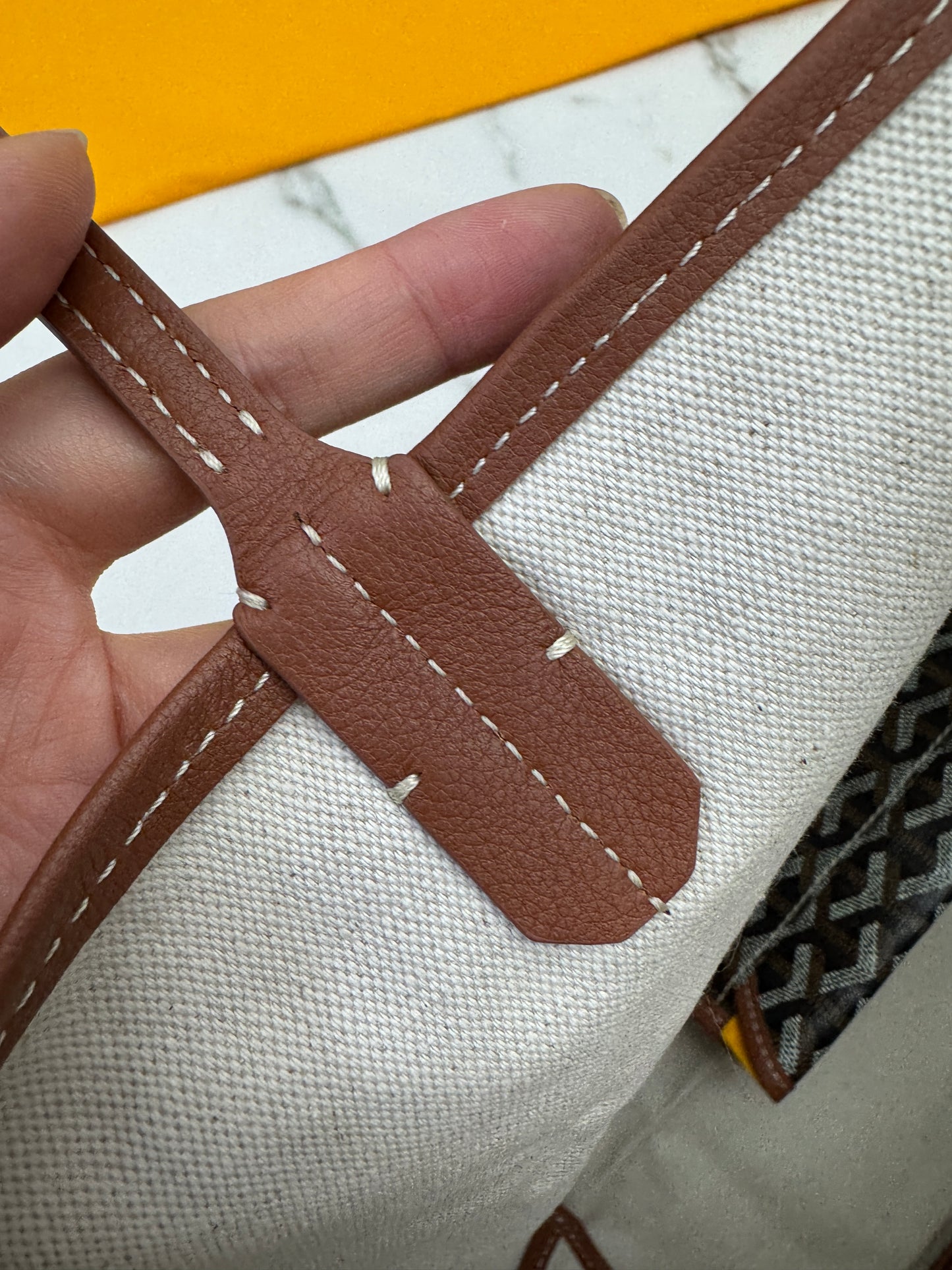 GOYARD St Louis Tote Bag 焦糖棕 GM