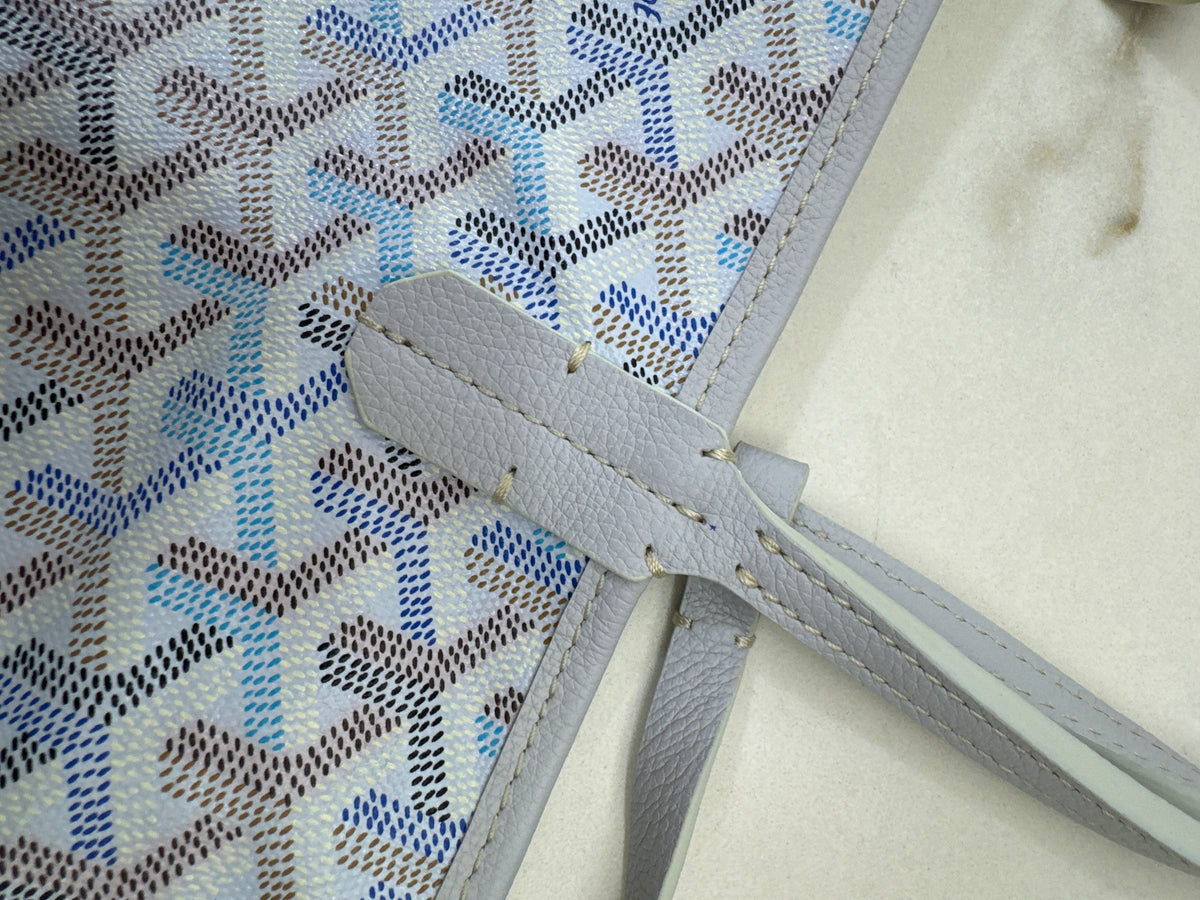 GOYARD St Louis Tote PM Polar Blue