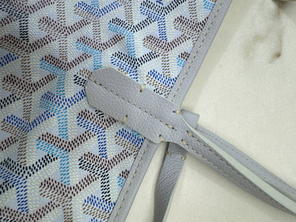 GOYARD St Louis Tote PM Polar Blue