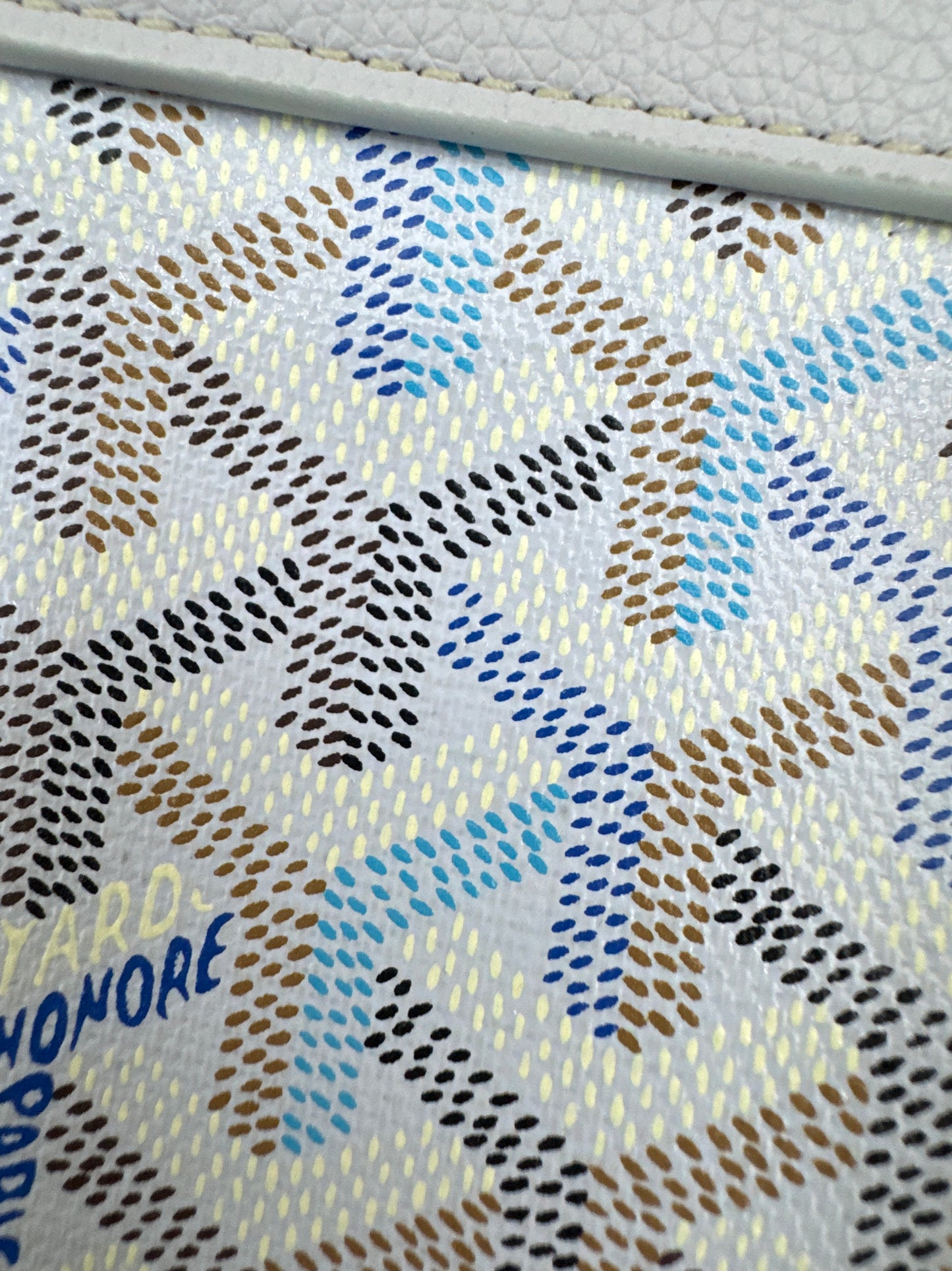 GOYARD 冰川藍 Mini Alpin Backpack Polar Blue