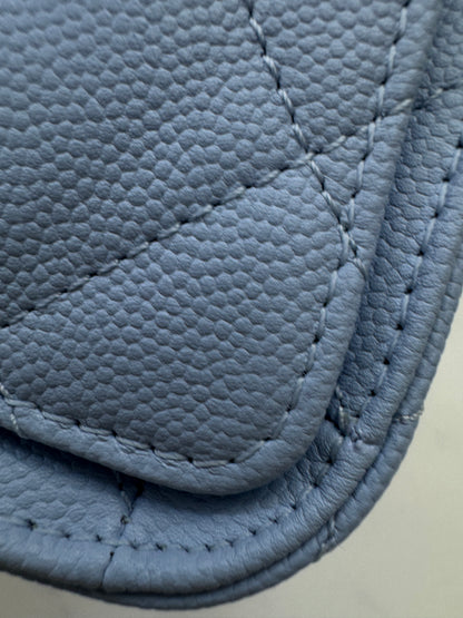CHANEL Mini 25Bag 26A Baby Blue 亮金扣