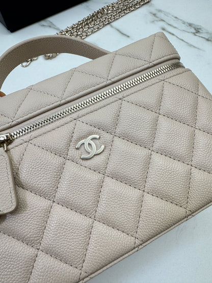 CHANEL LP盒子包 淺杏色