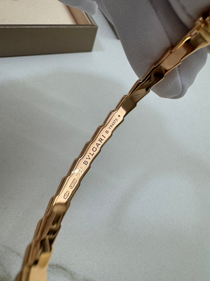 BVLGARI Serpenti Bracelets白貝母玫瑰金手鐲
