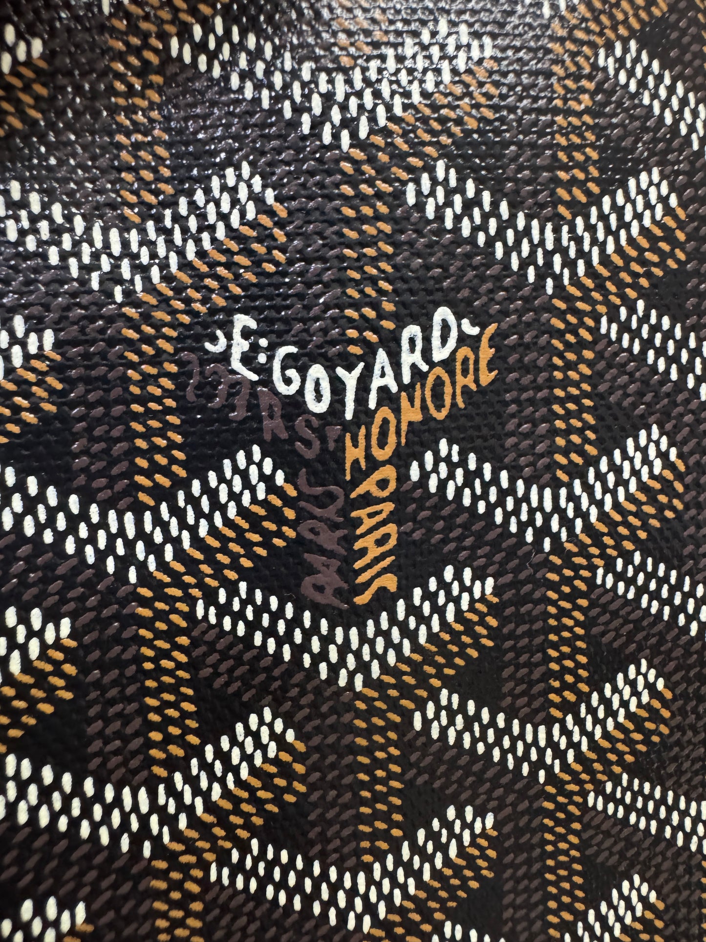 GOYARD 雙面皮款 迷你托特包 Anjour Tote Mini Black