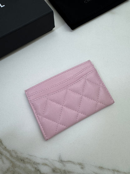 CHANEL 24S櫻花粉 Cardholder
