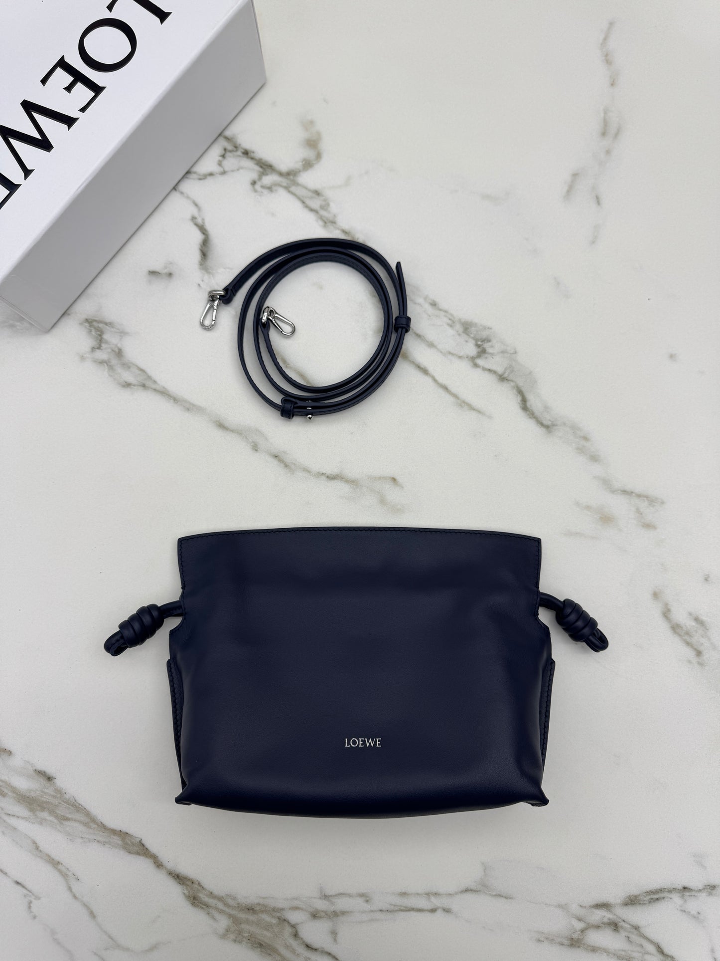 LOEWE Mini Flamenco 深遂藍 Abyss Blue