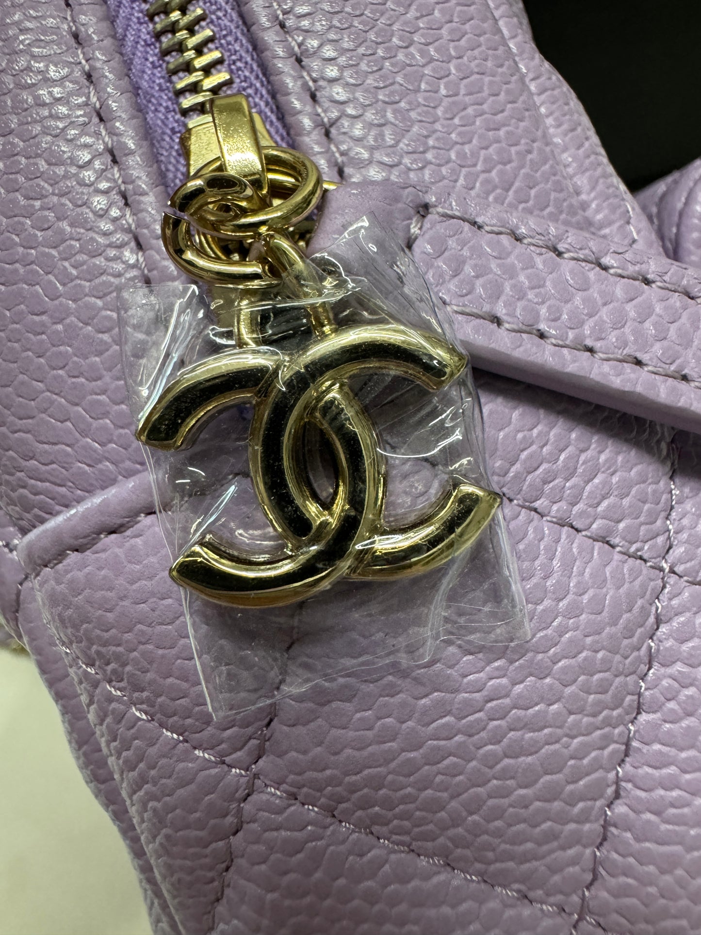 CHANEL 小書包 香芋紫 牛皮 Backpack