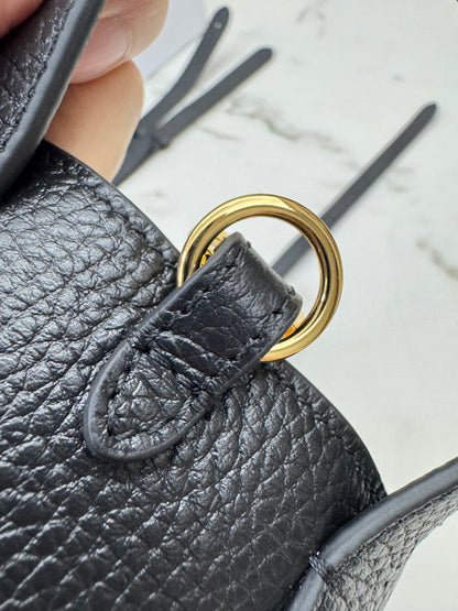 DIOR Signature 全皮小水桶