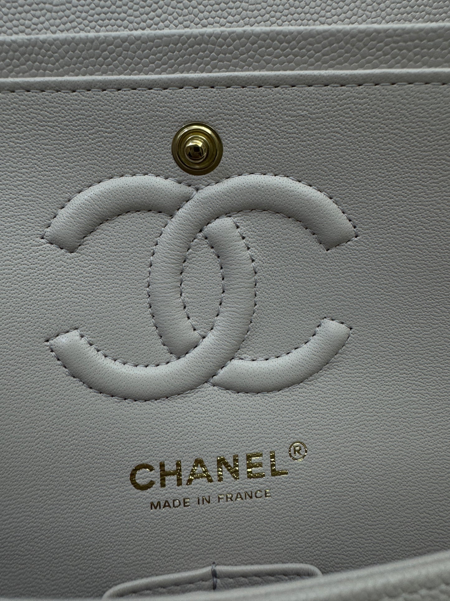CHANEL CF23 Small 21S Liliac Caviar Calfskin GHW
