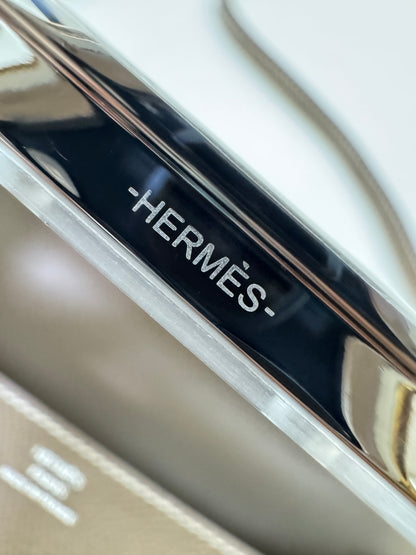 HERMES Constance Elan 大象灰銀扣 Epsom Etoupe PHW