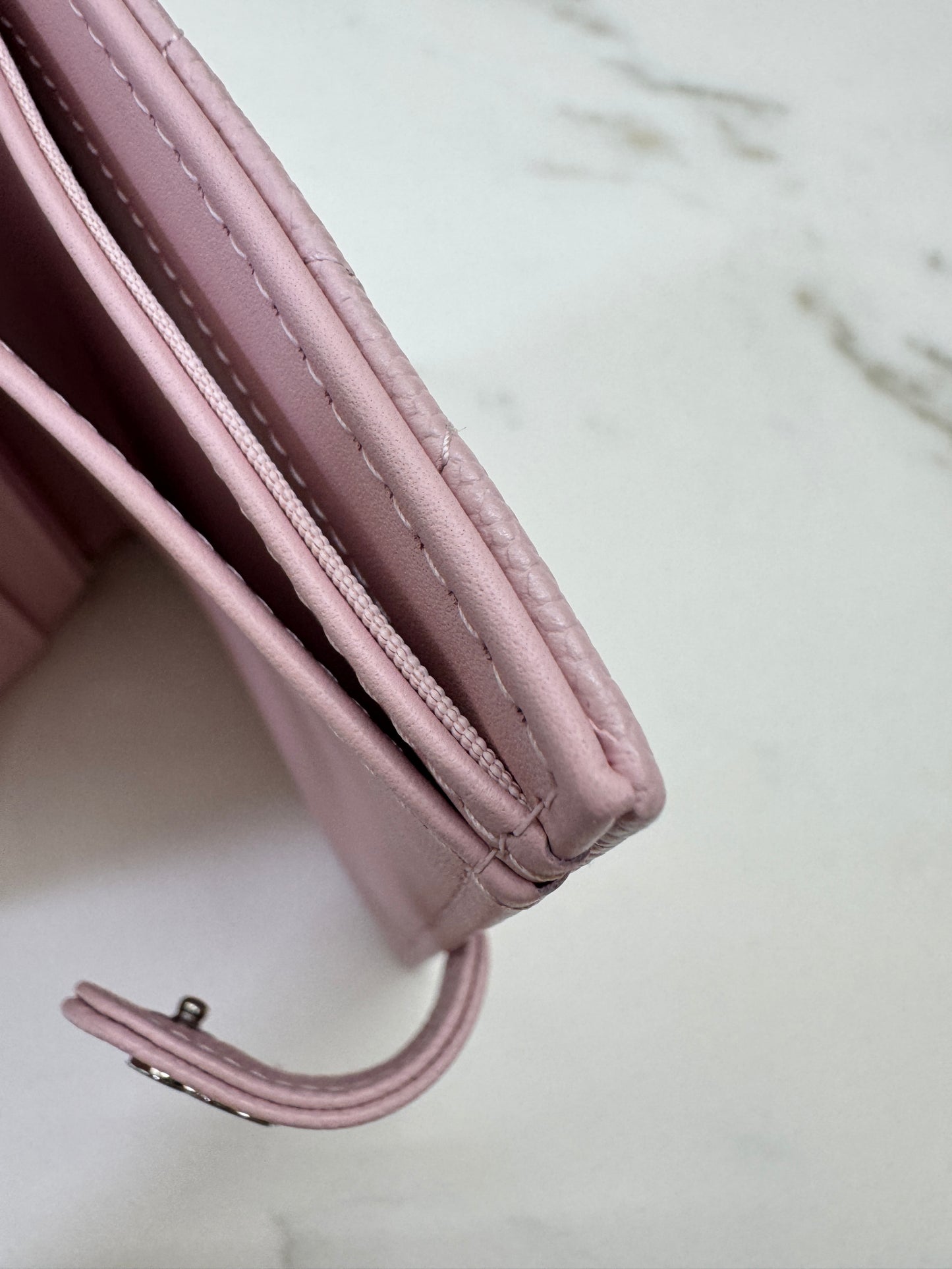 CHANEL Passport Holder 粉紅色