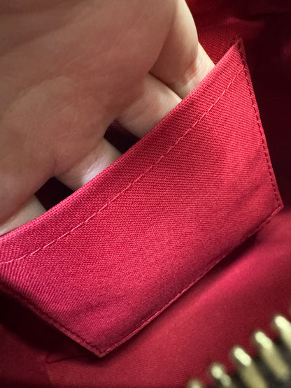 LV Speedy 20 粉橙色肩帶