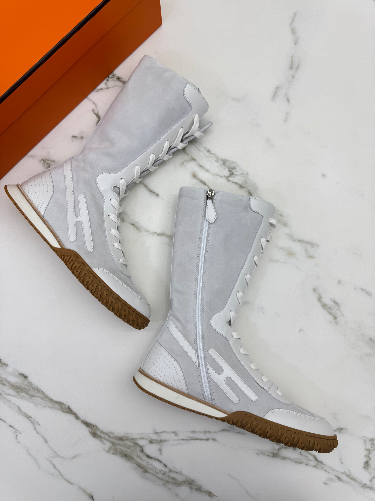 HERMES Lace Up 運動鞋 拳擊靴