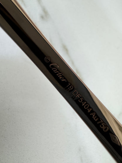 CARTIER Love Bracelet Classic Brushed Rose Gold 磨砂玫瑰金