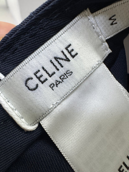 CELINE 凱旋門鴨舌帽 藏藍色