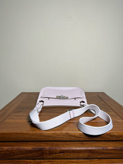 HERMES Mini Jypsiere 夢幻紫 銀扣￼evercolour