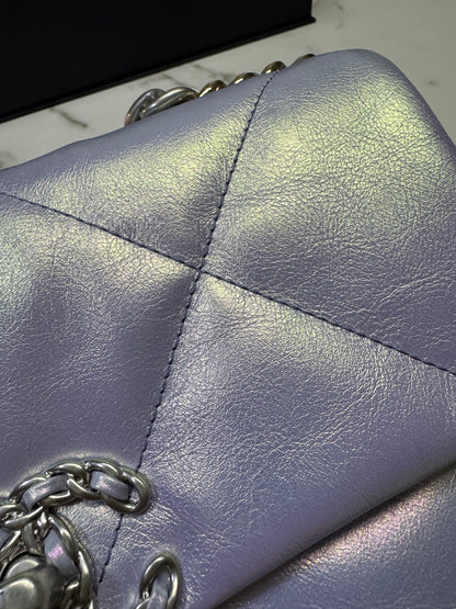 CHANEL 19 Bag Small 22P幻彩紫 小號