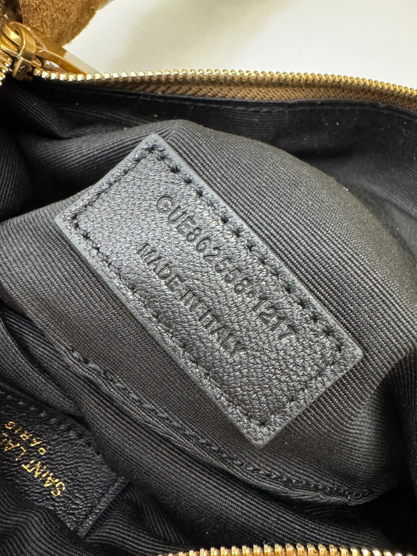 YSL Mini Amalia Shoulder Bag 焦糖麂皮