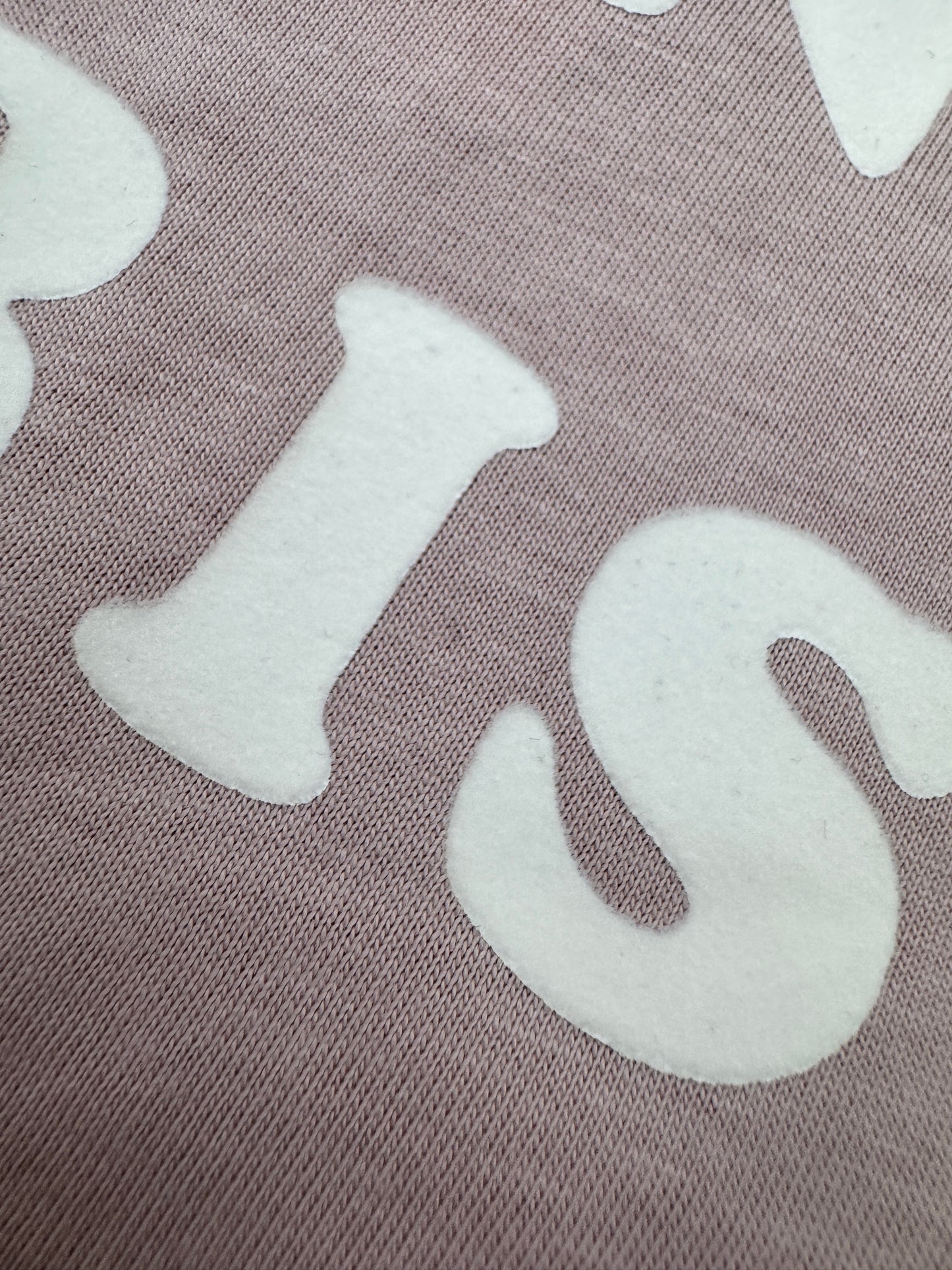 CELINE 短袖T恤 髒粉色