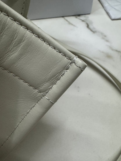 DIOR 全皮 Book Tote 奶白色小號