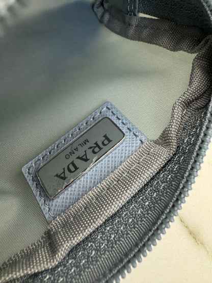 PRADA Re-nylon Necessaire 粉藍色 代工廠原單渠道貨