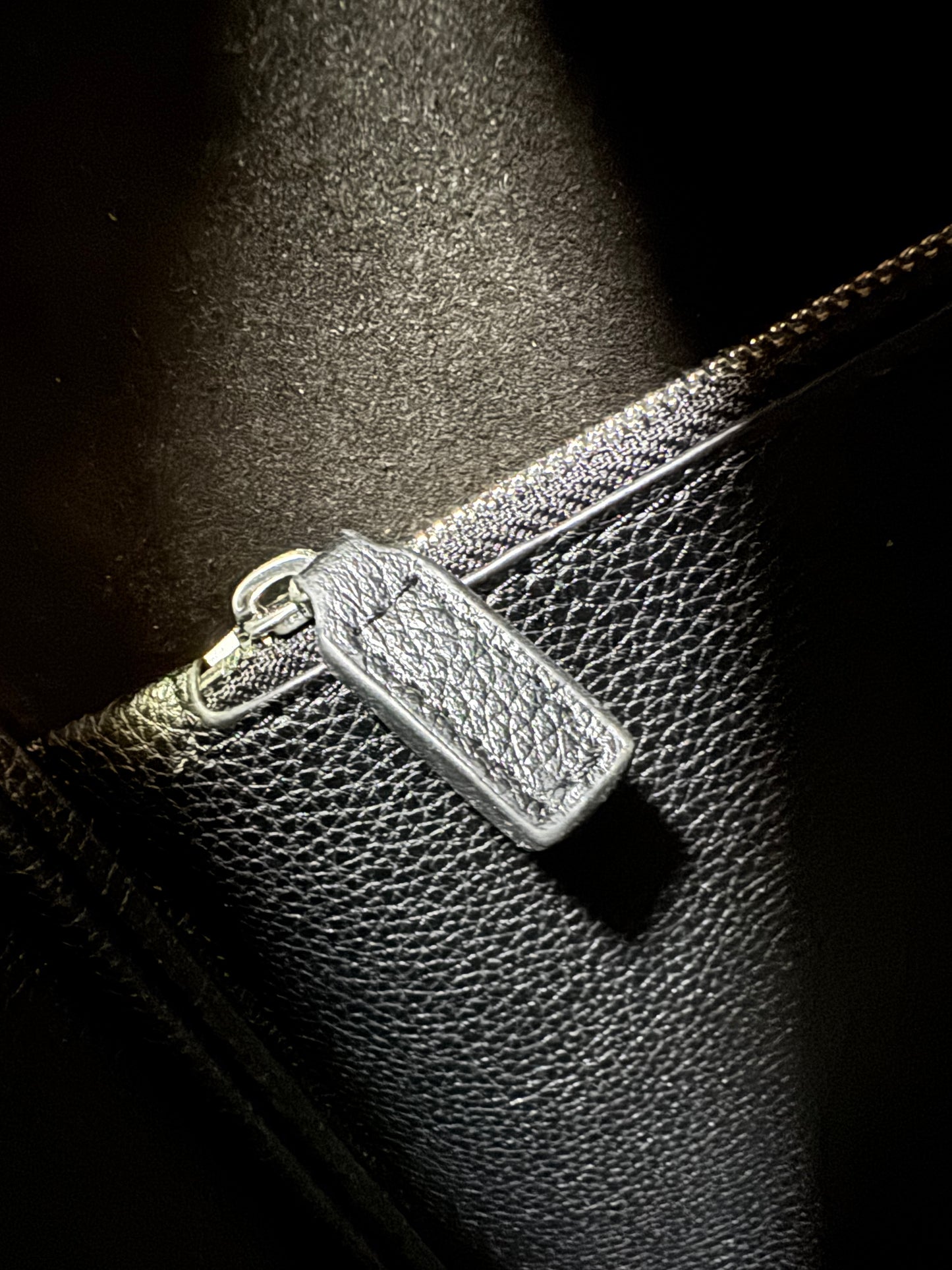 YSL LE 5 A 7 Hobo 黑銀 Large