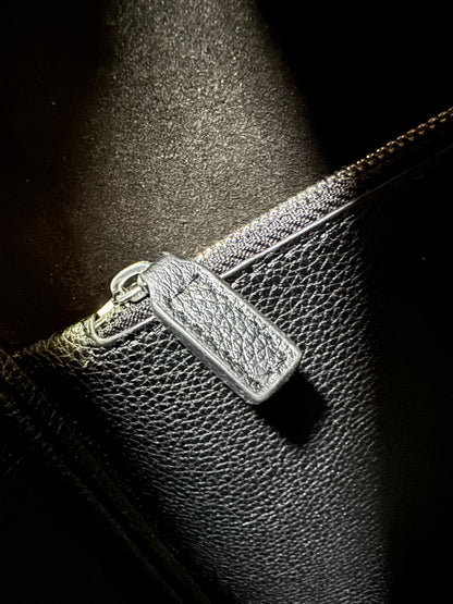YSL LE 5 A 7 Hobo 黑銀 Large