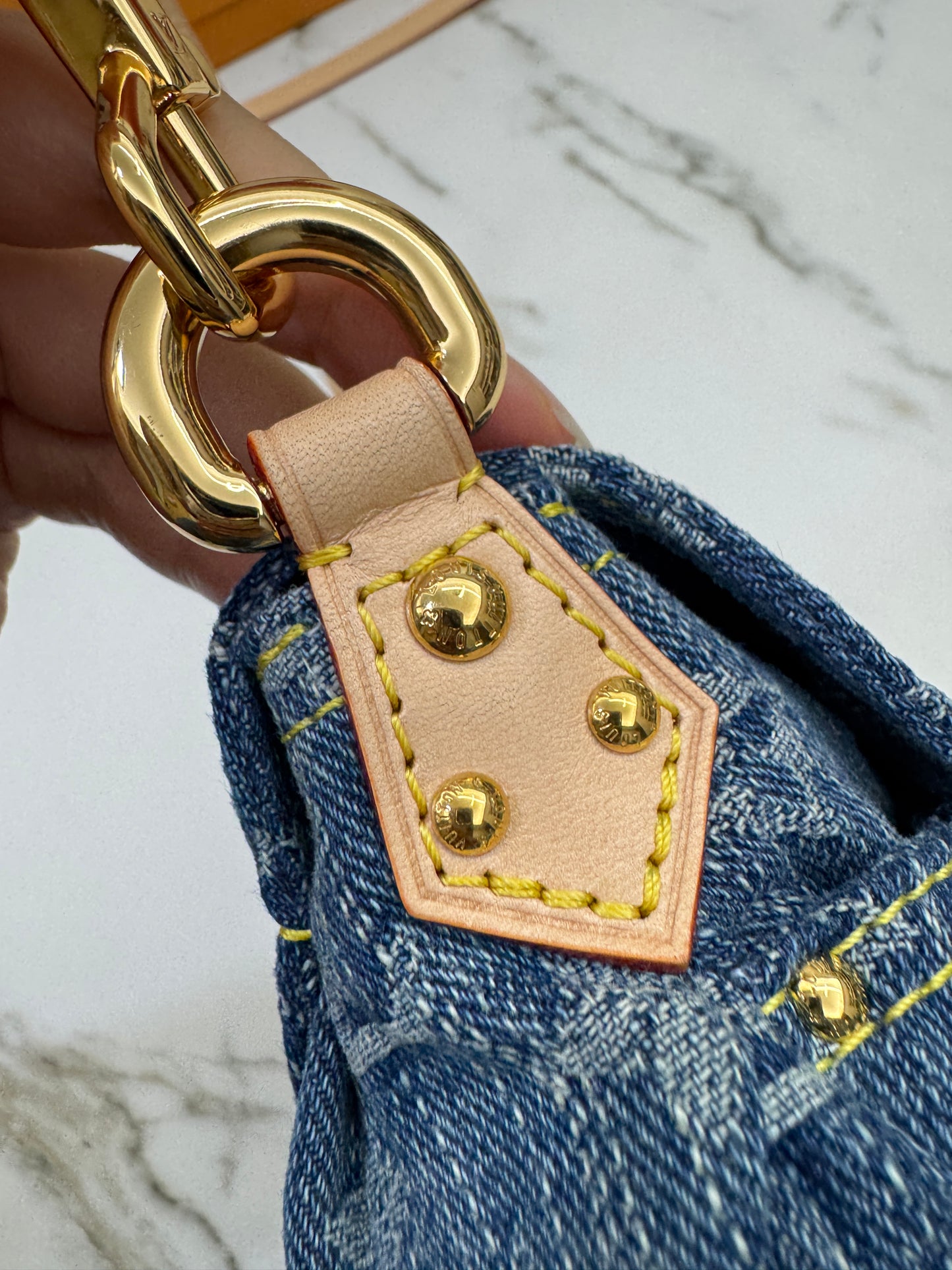 LV X TM Sunset Cherry Denim