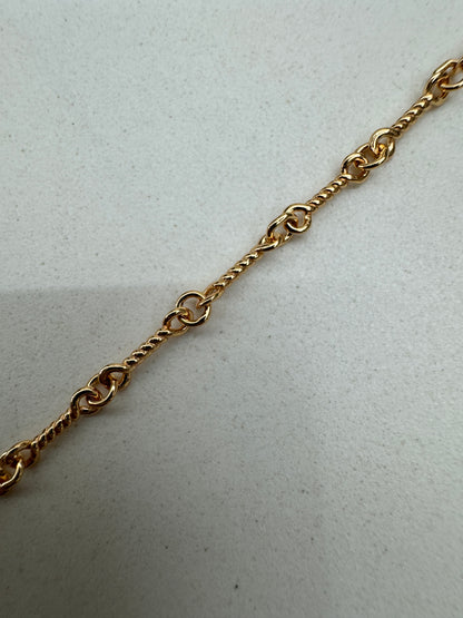 CHROME HEARTS 十字架 玫瑰金項鏈