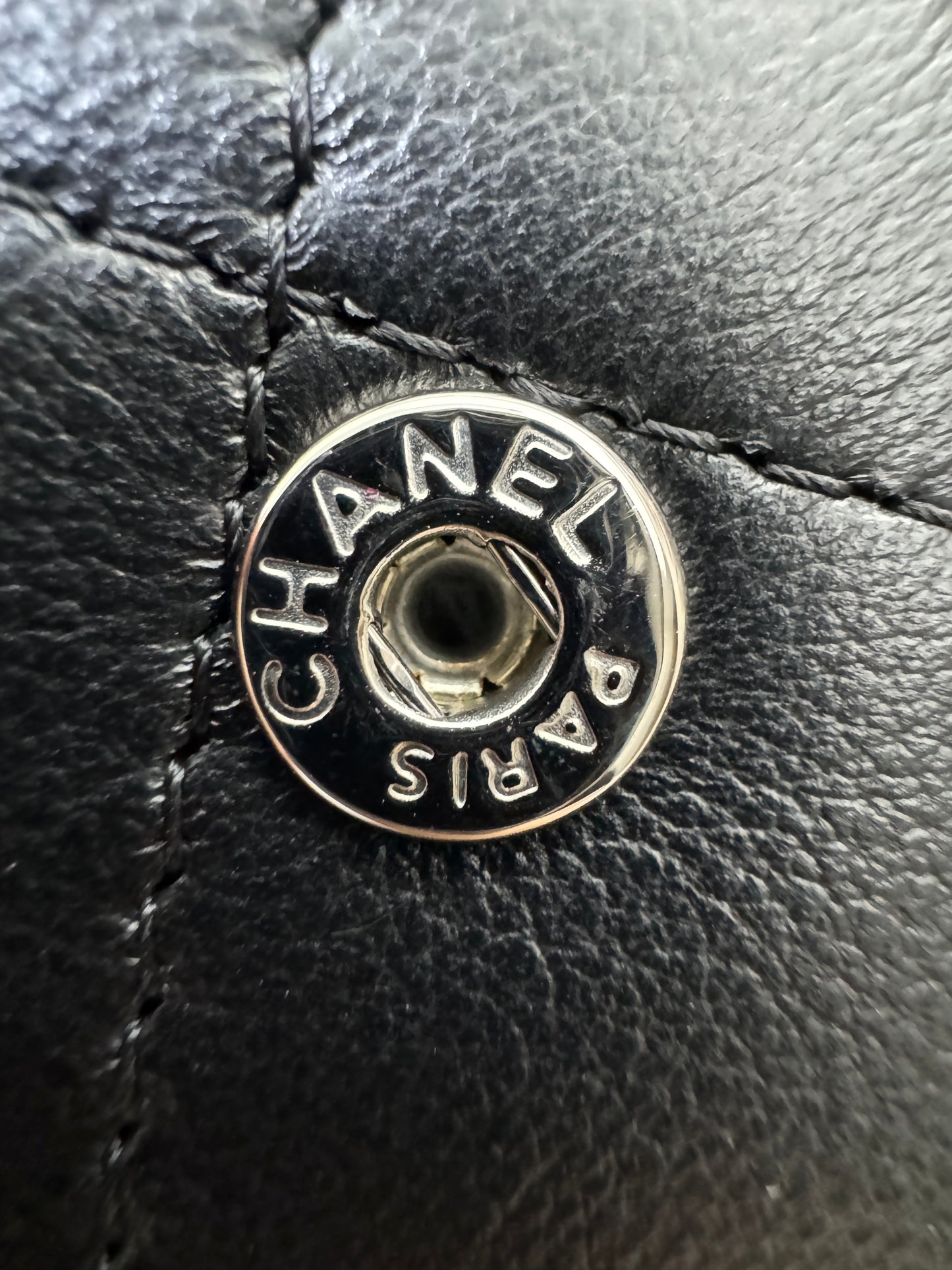CHANEL 25K Passport Holder So Black