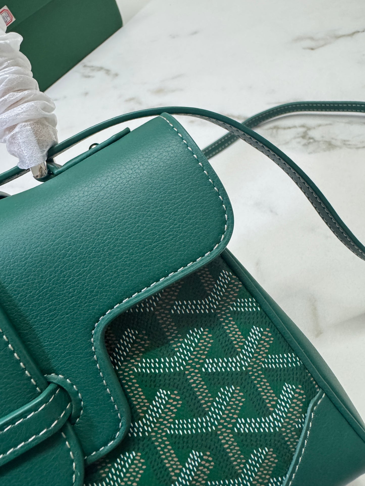 GOYARD Soft Saigon Souple Mini Green