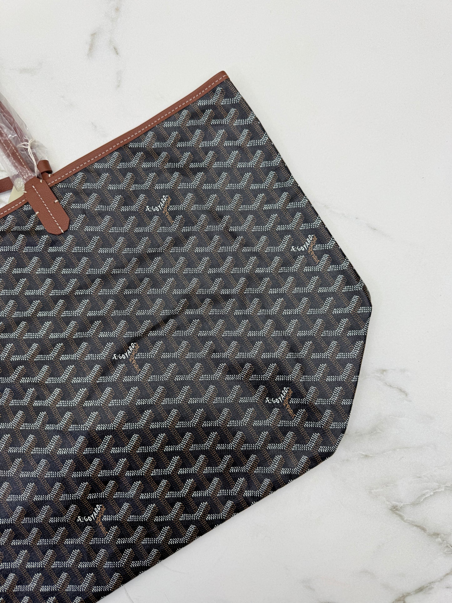 GOYARD St Louis Tote Bag 焦糖棕 GM