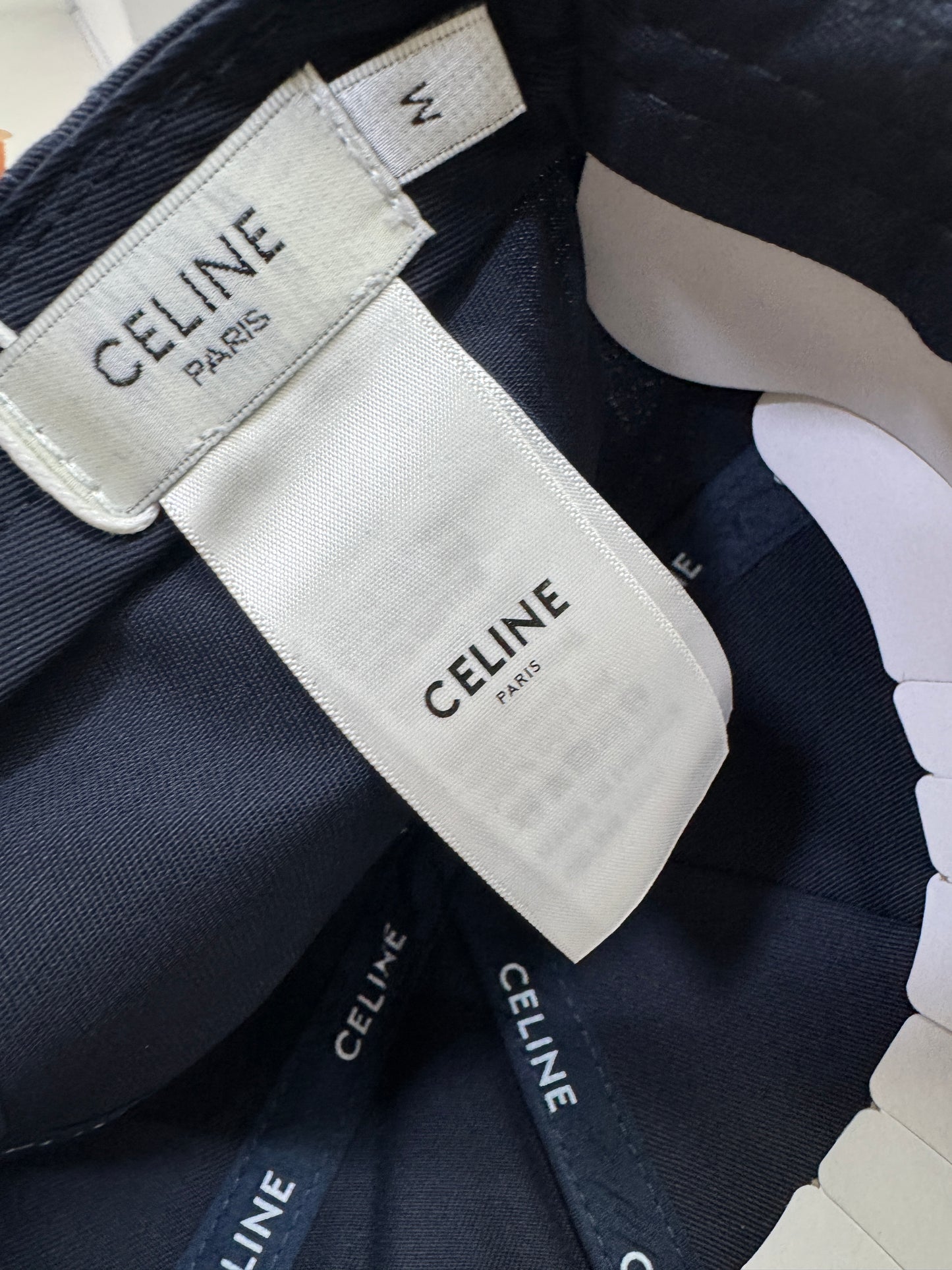 CELINE 凱旋門鴨舌帽 藏藍色