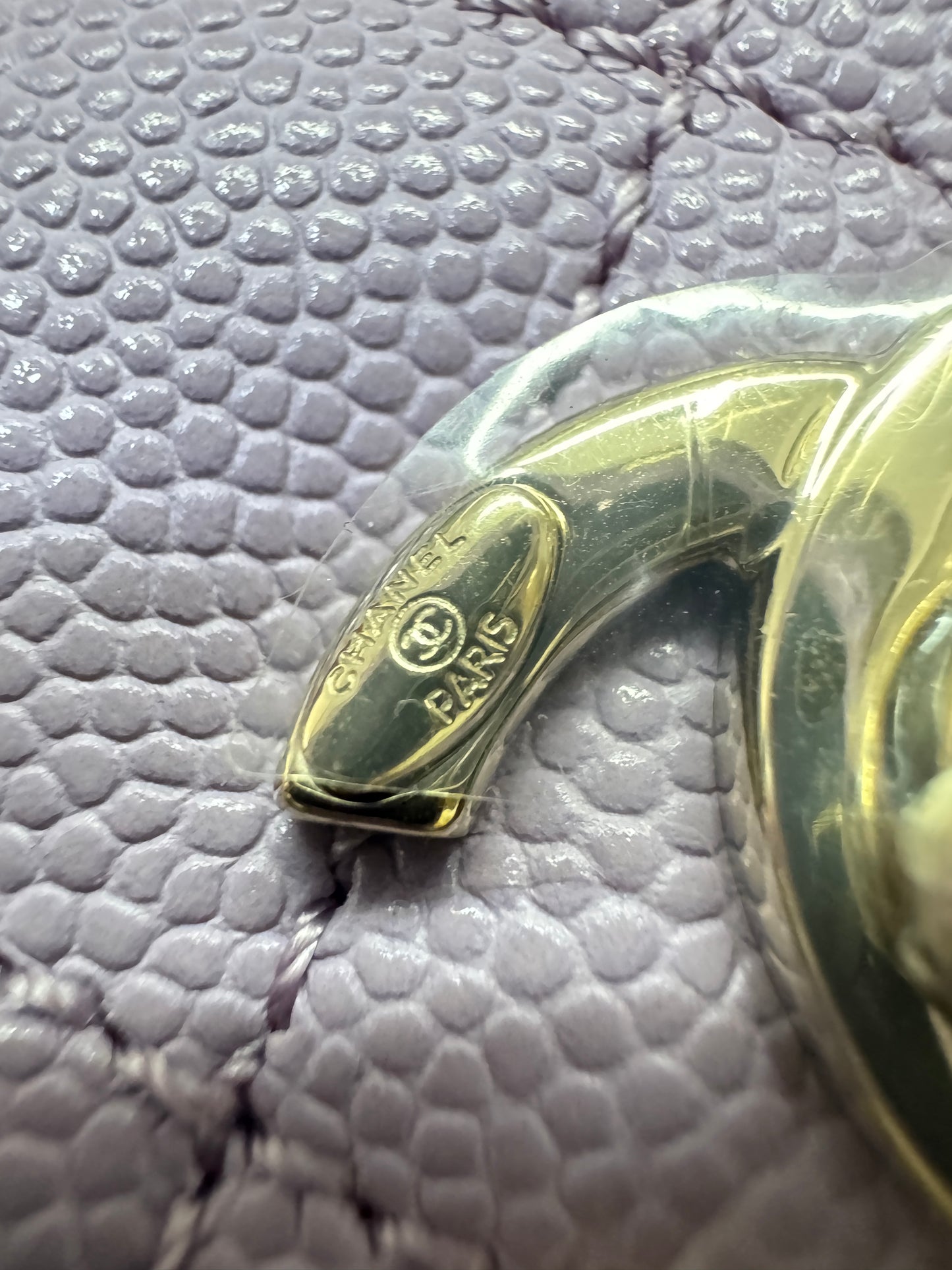 CHANEL Coco Handle 24P紫色 Small