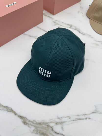 MIU MIU 軟頂鴨舌帽